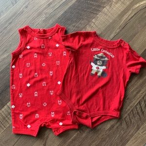 Baby boy little Canadian pair